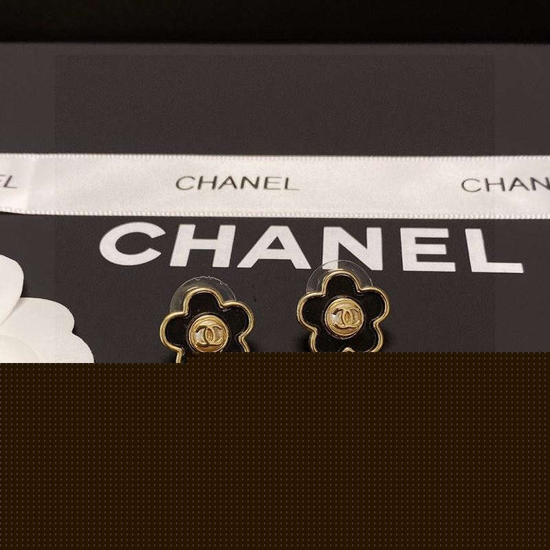 Ch*el earrings